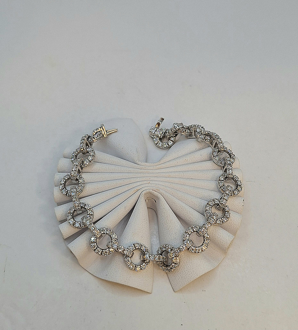 Bracciale oro diamanti