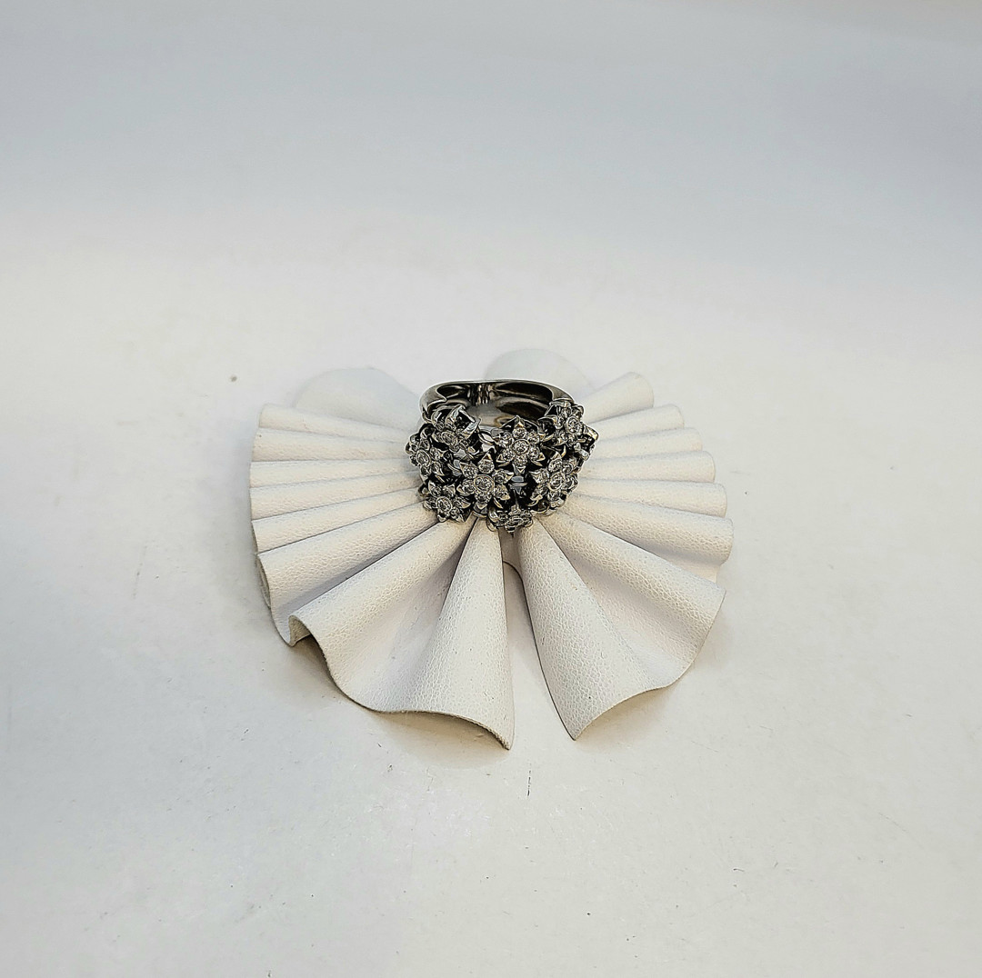 Anello oro diamanti