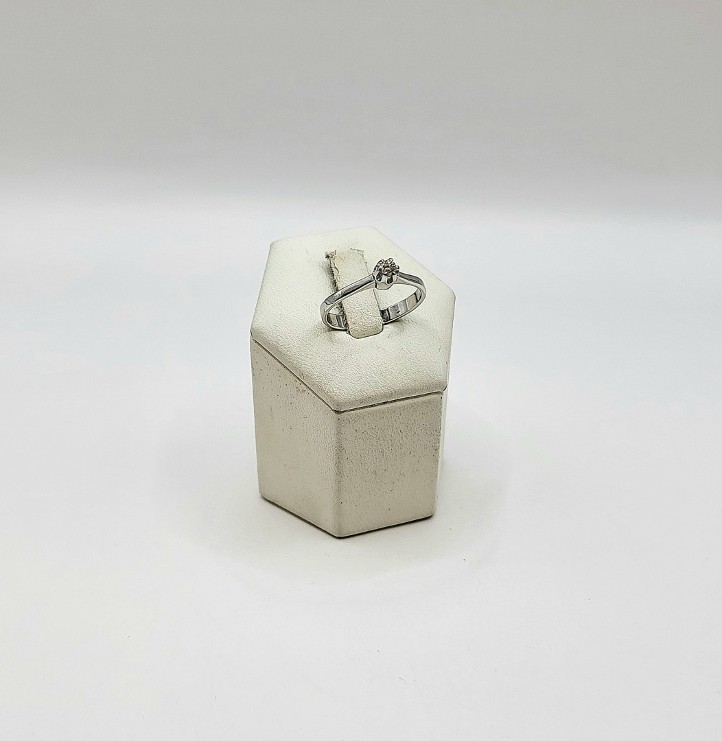 Anello oro diamantino