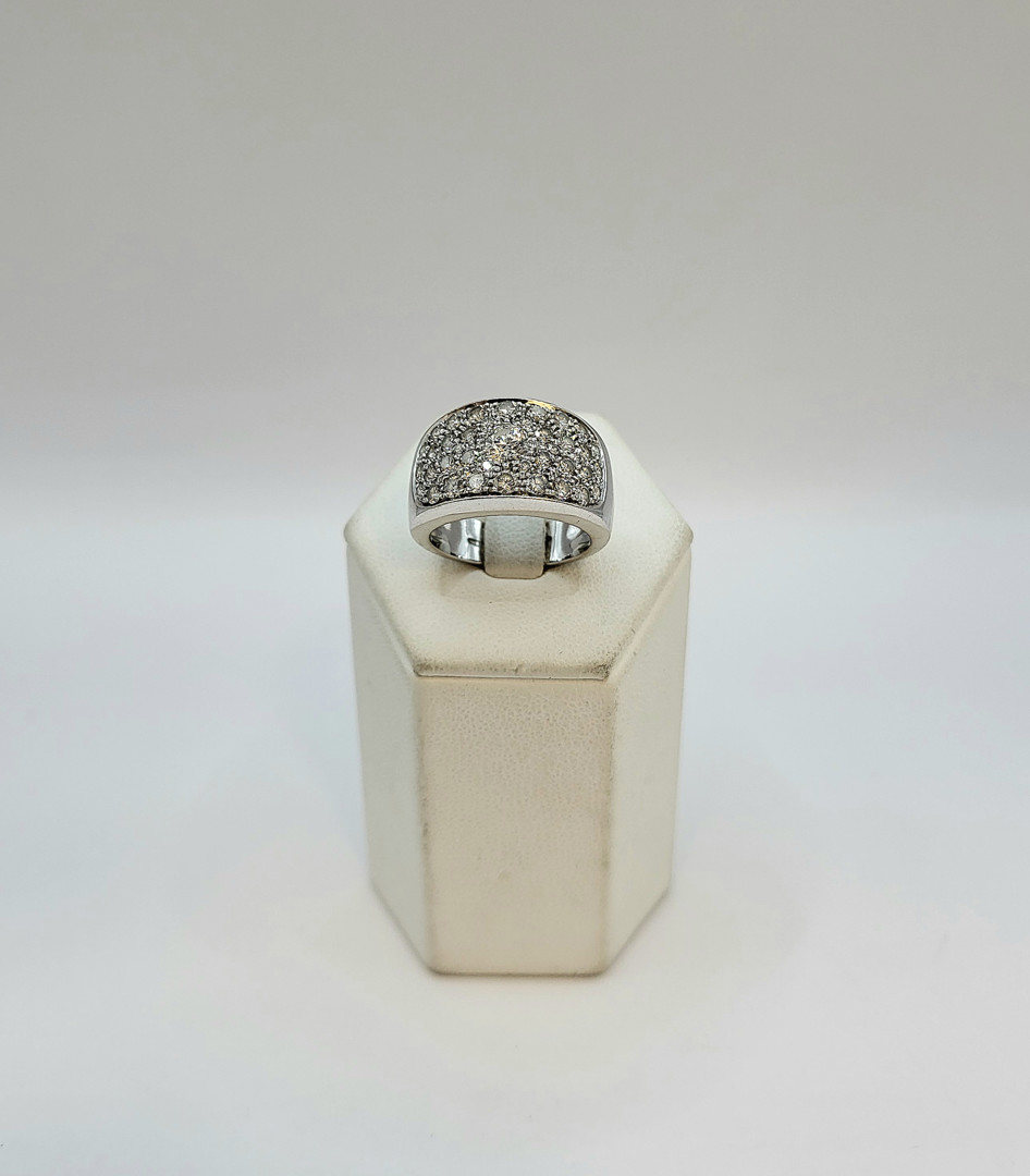 Anello oro diamanti