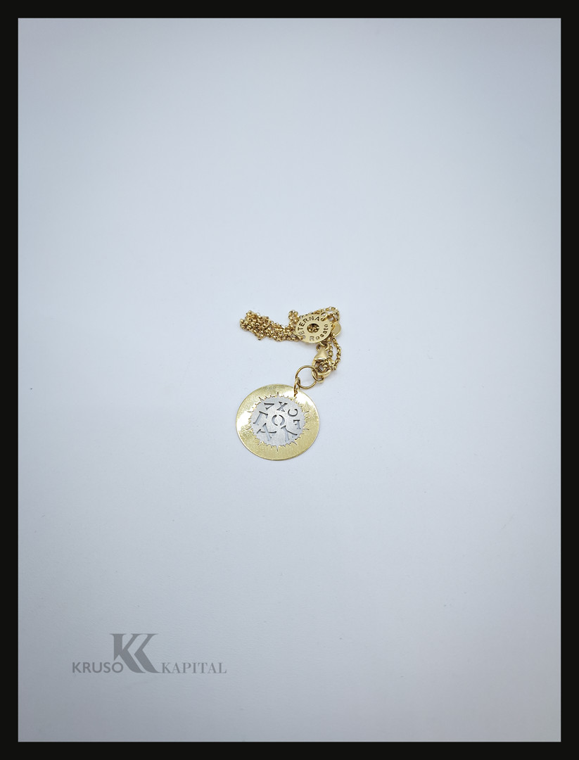 Bracciale e ciondolo a firma Rosato oro 