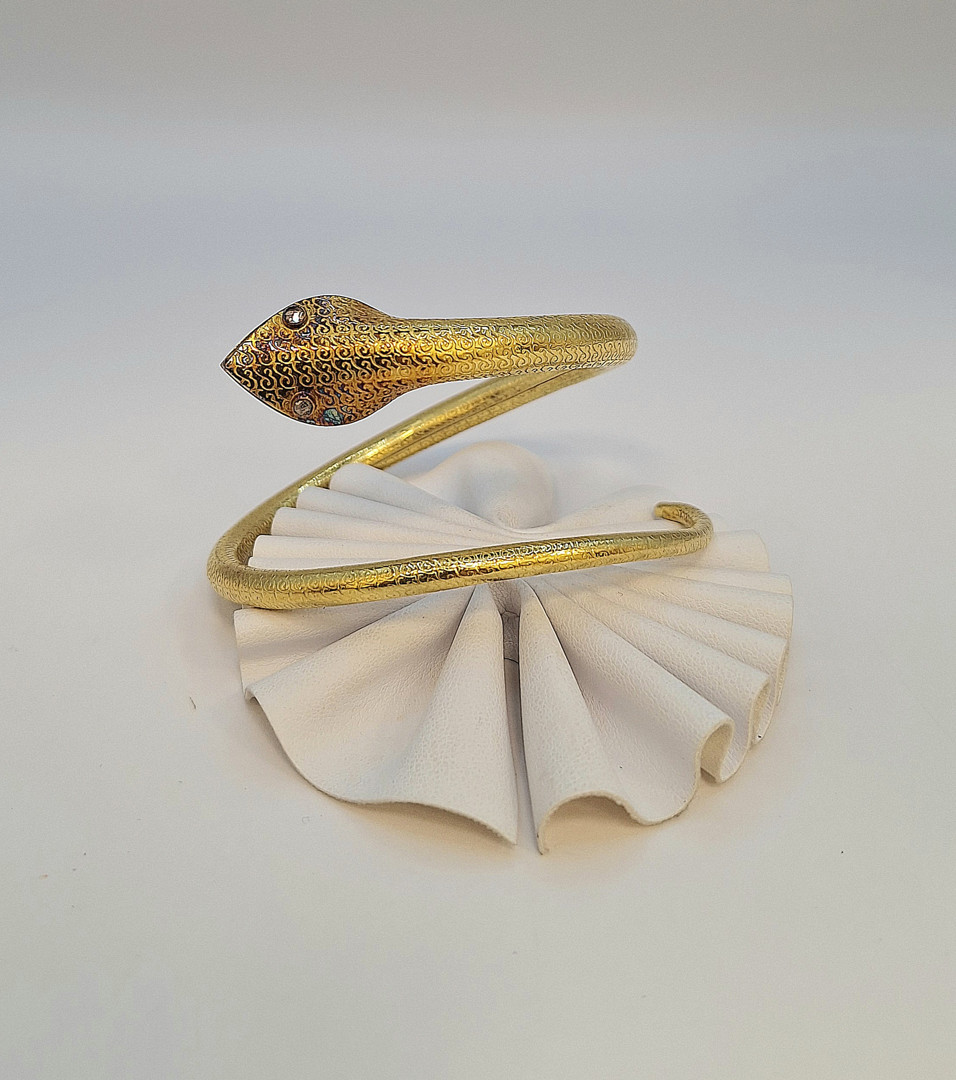 Bracciale oro diamantini