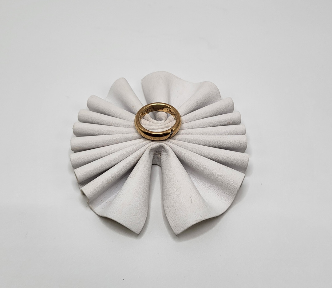 Anello oro diamantini