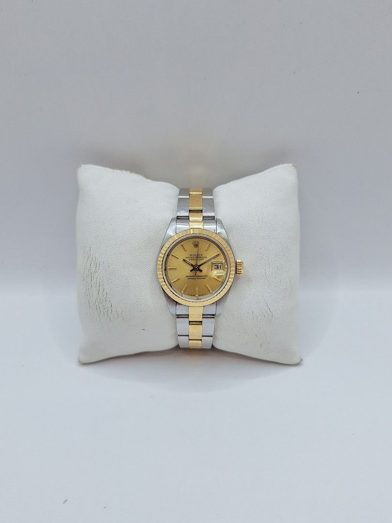 Orologio acciaio e oro Rolex Lady Datejust