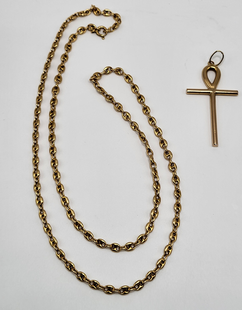 Collana ciondolo oro
