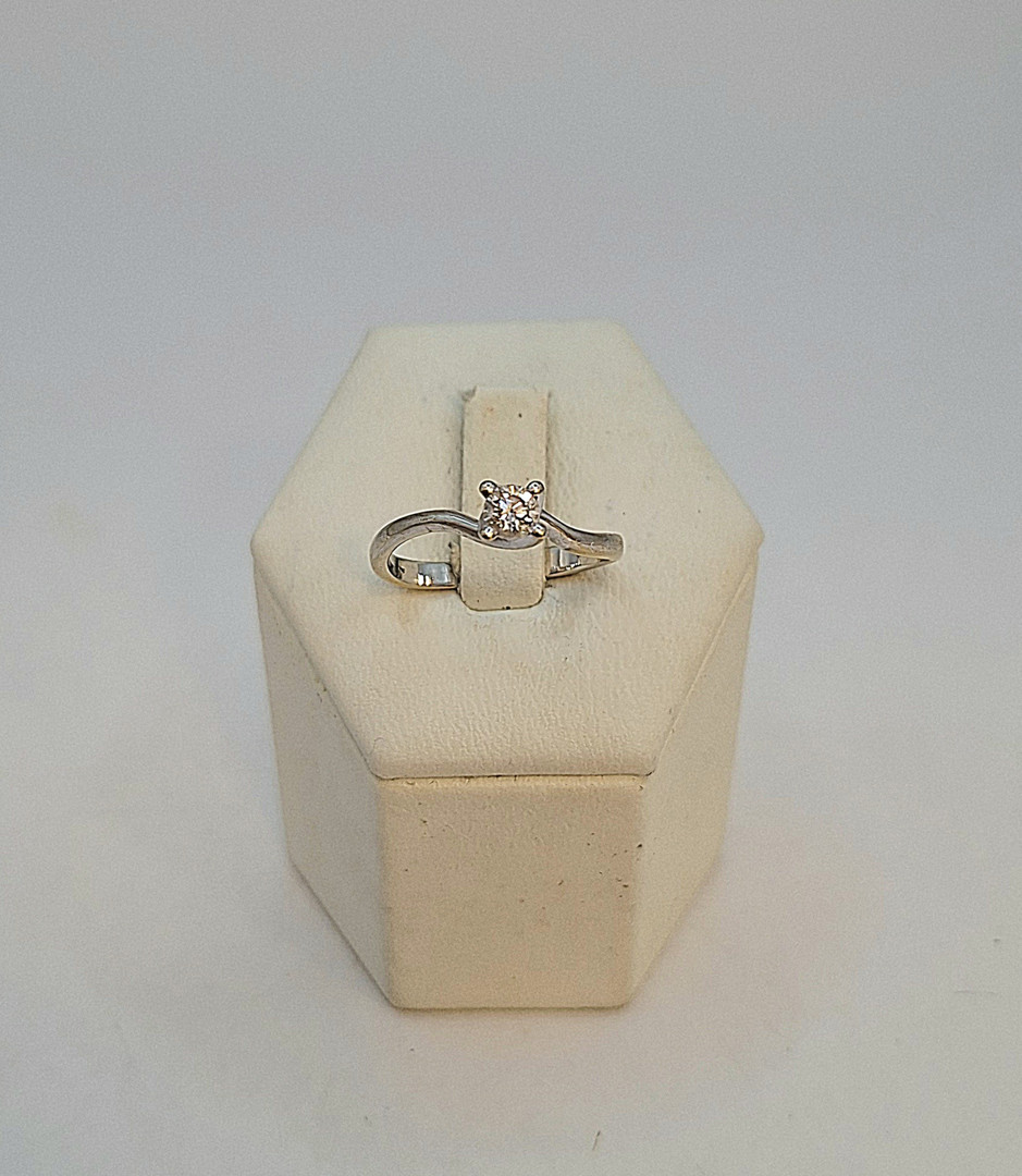 Anello oro diamantino