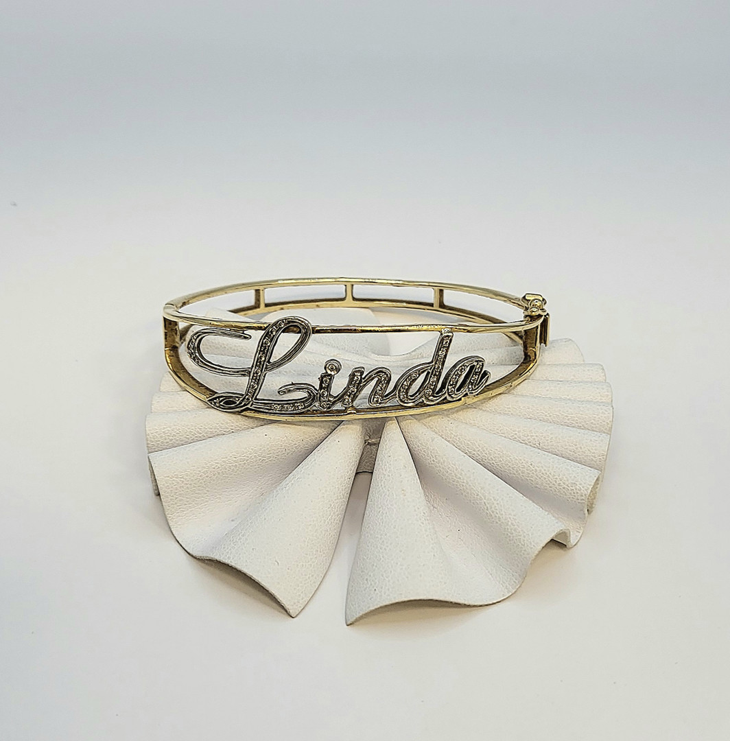 Bracciale oro pietre 