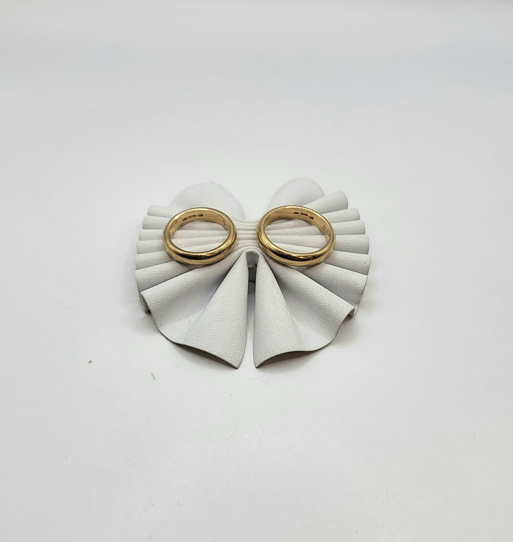 Due anelli oro