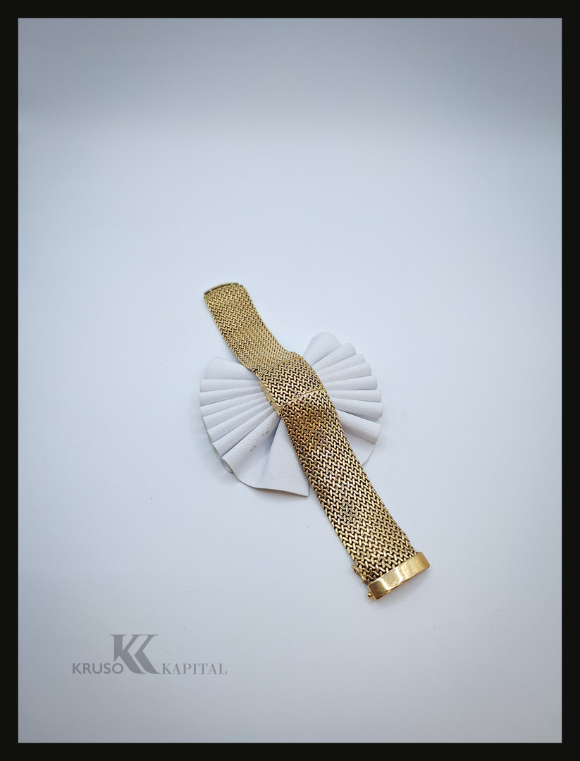 Bracciale con orologio oro