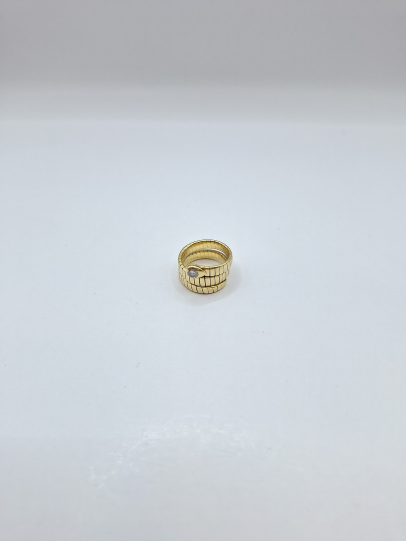 Anello oro diamantino