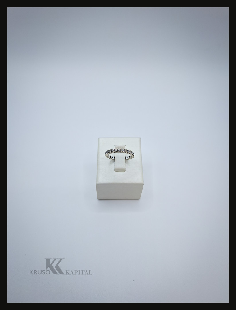 Anello oro diamanti 