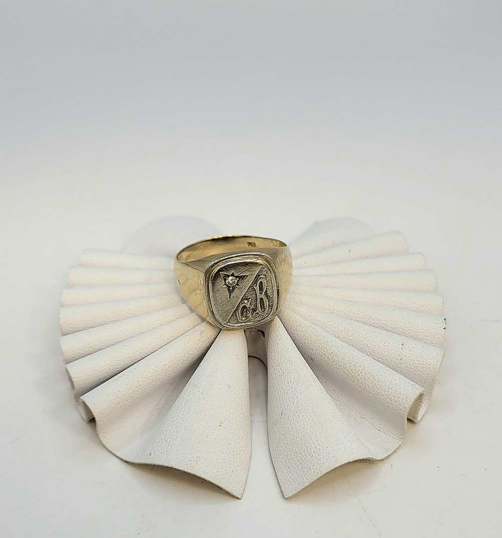 Anello oro diamantino