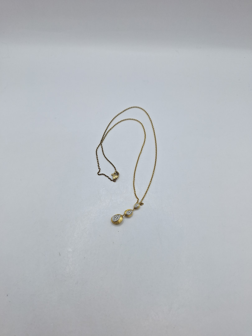 Collana a firma Marco Biceco oro diamantini