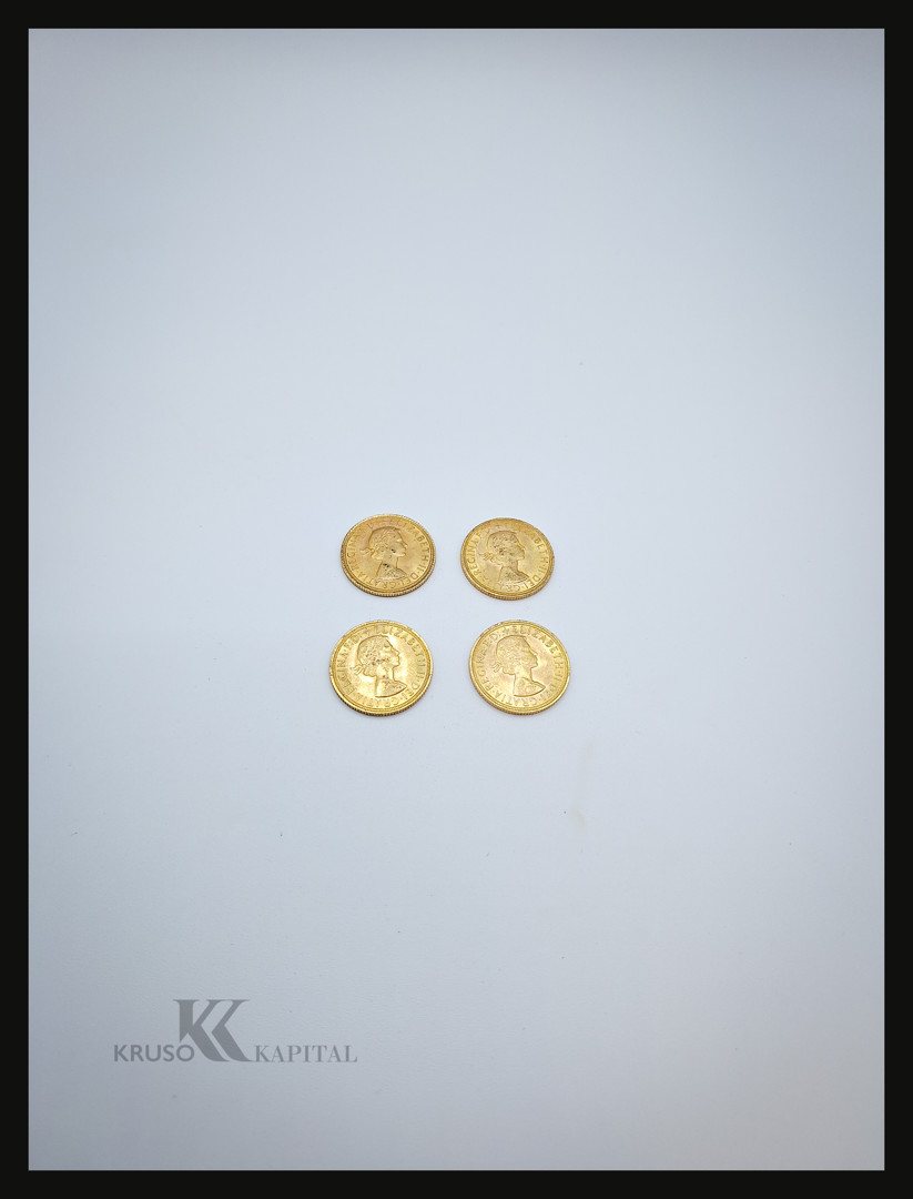 Quattro pezzi oro 