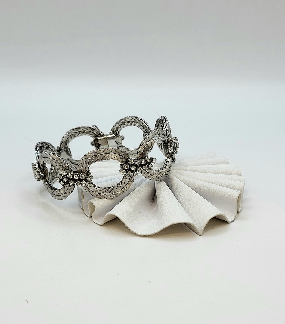 Bracciale oro diamanti