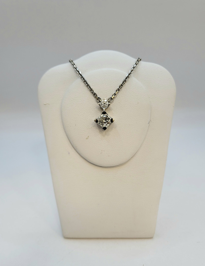 Collana oro diamanti 