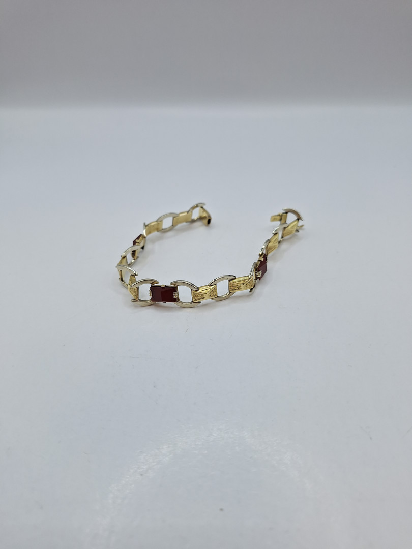Bracciale oro pietre 