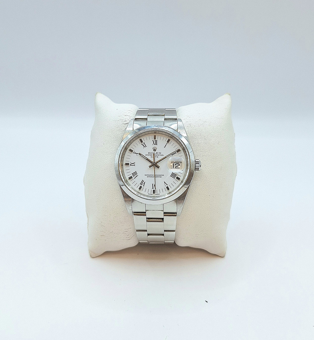 Orologio acciaio Rolex Date