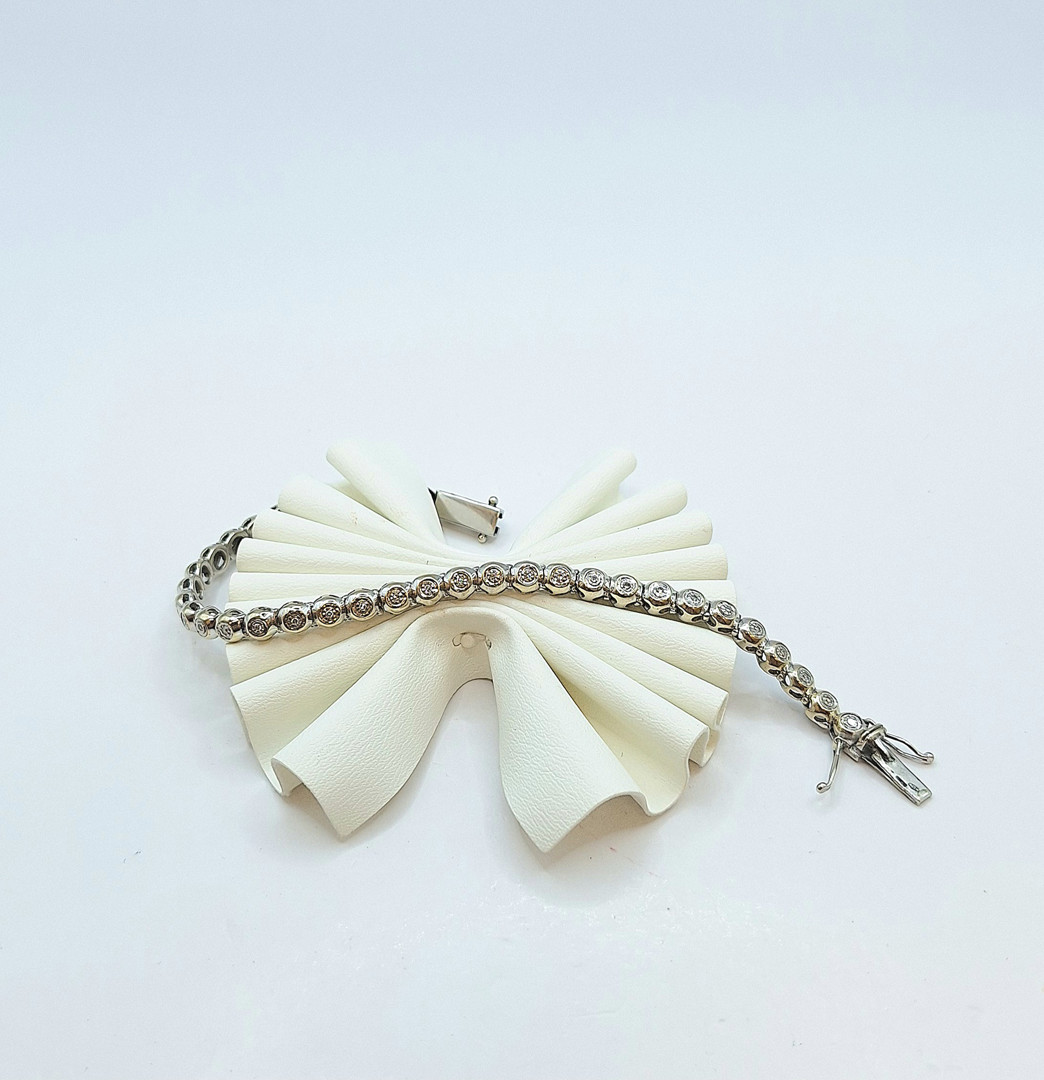 Bracciale oro diamantini 