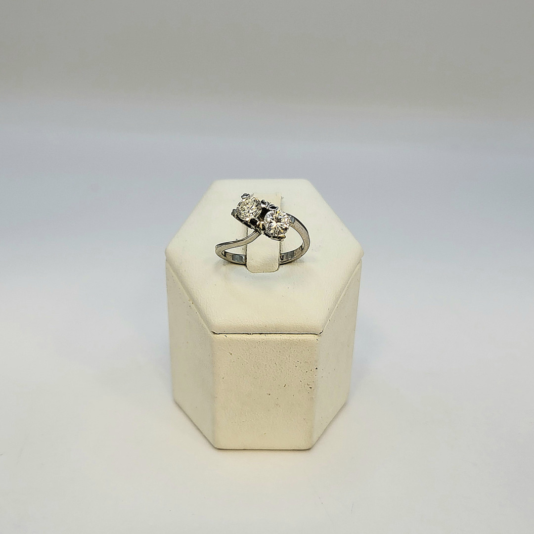 Anello oro diamanti