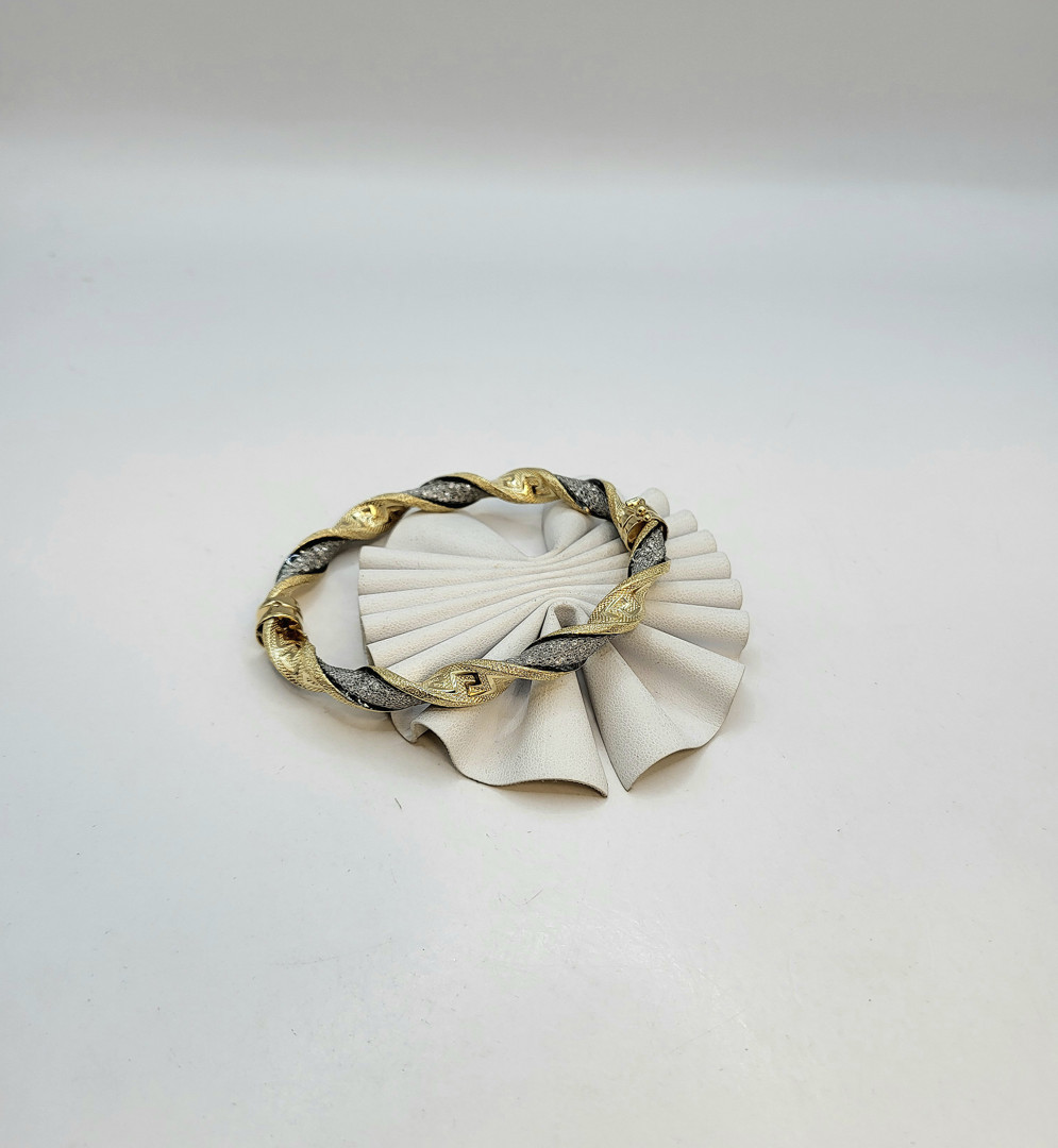Bracciale oro pietre
