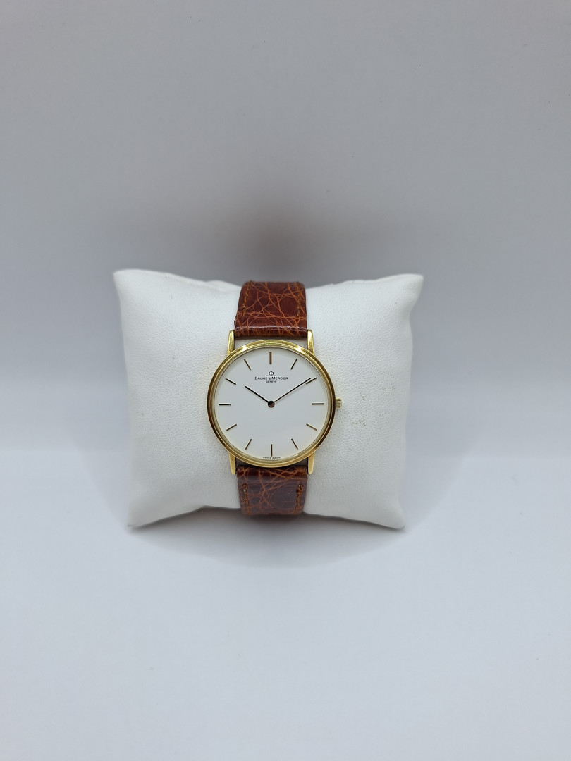 Orologio oro Baume & Mercier