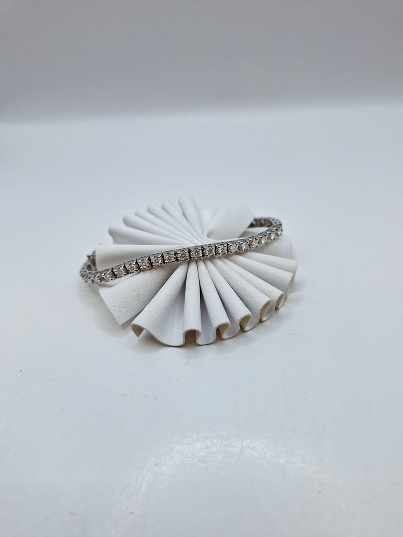 Bracciale "tennis" oro diamanti