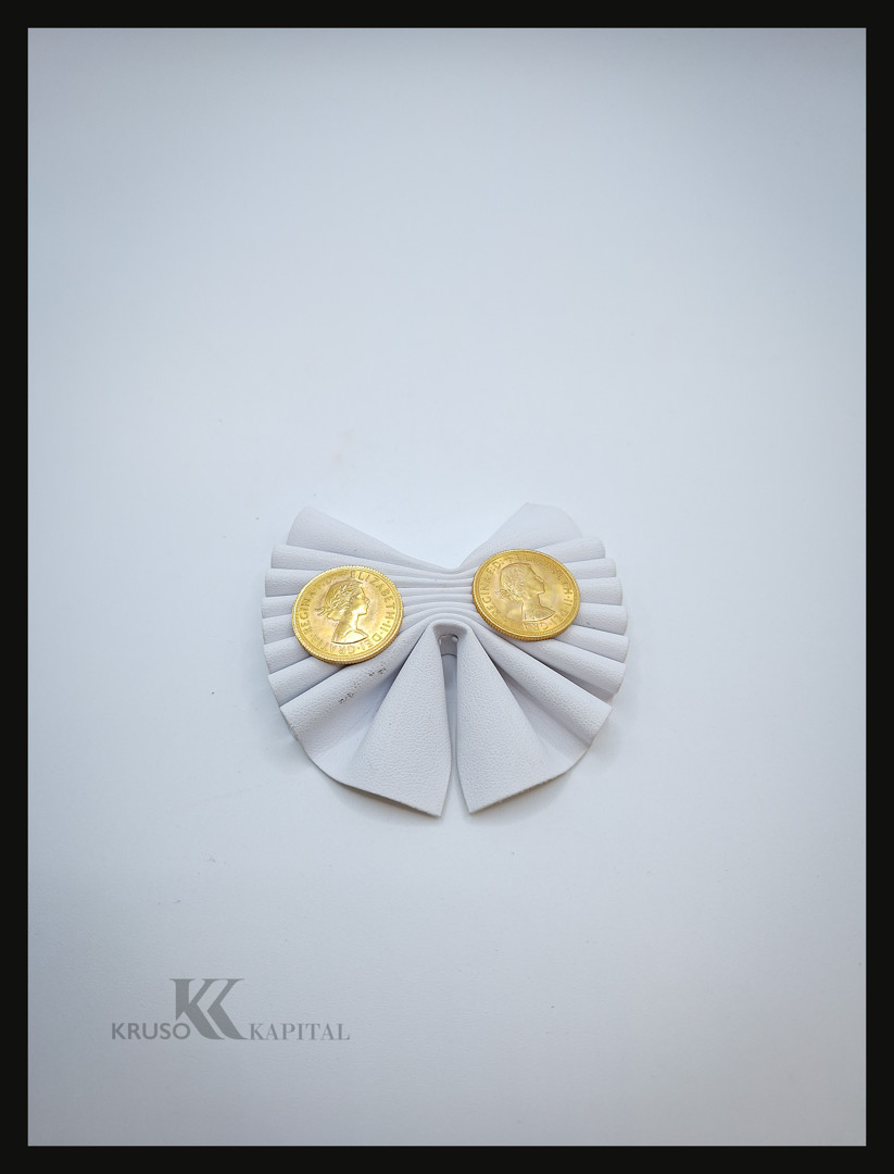 Due pezzi oro monetato