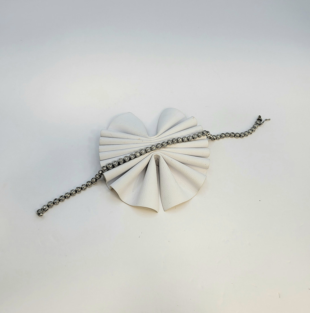 Bracciale oro diamantini