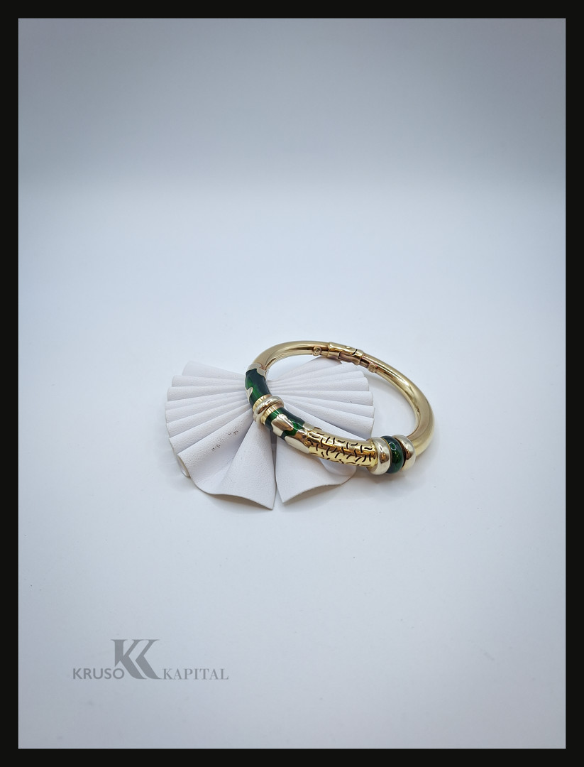 Bracciale oro smalti