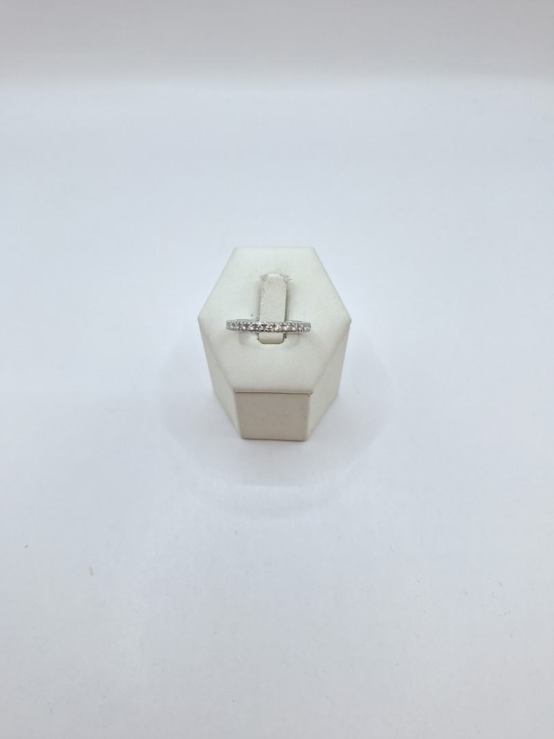 Anello oro diamantini