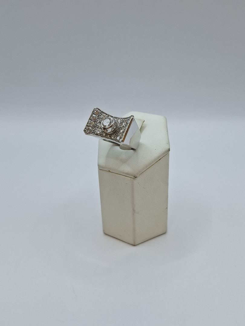 Anello oro diamanti