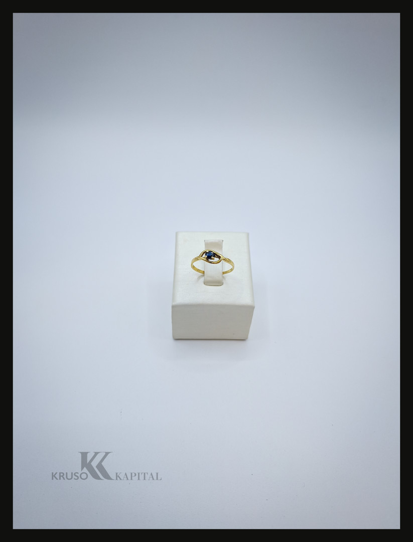 Anello oro pietra