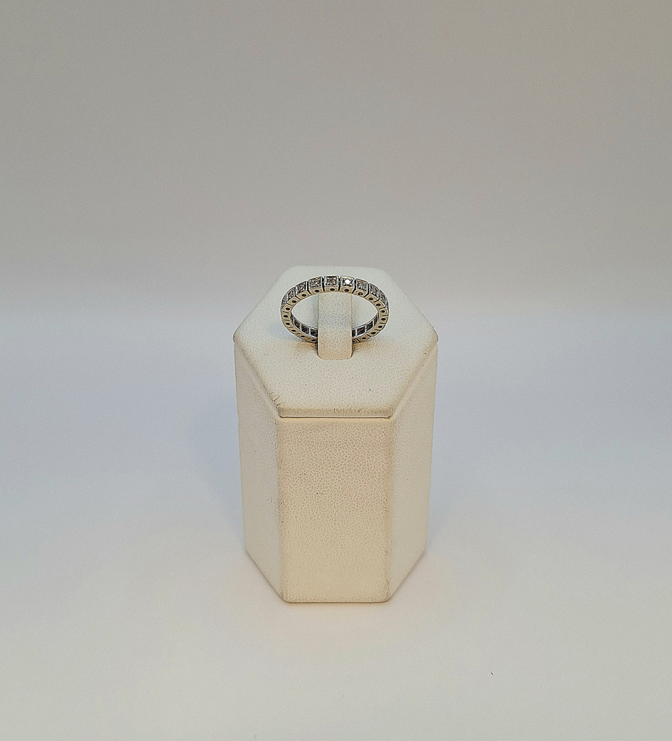 Anello oro diamanti