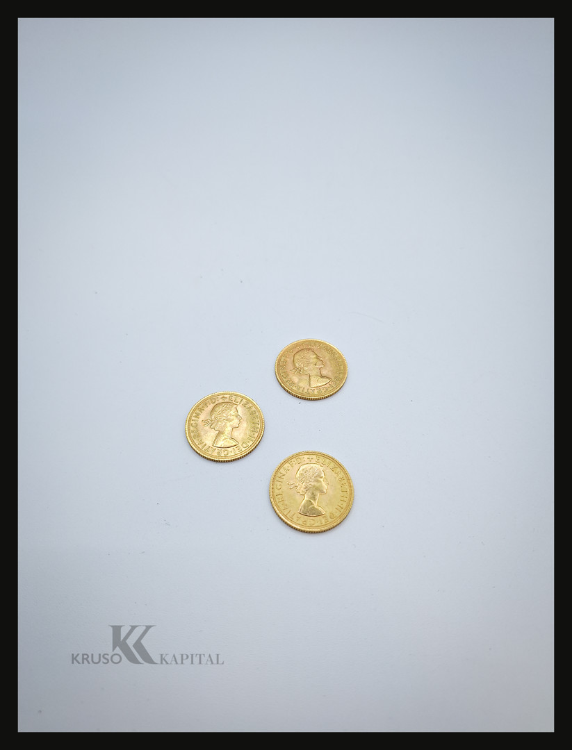 Tre sterline oro