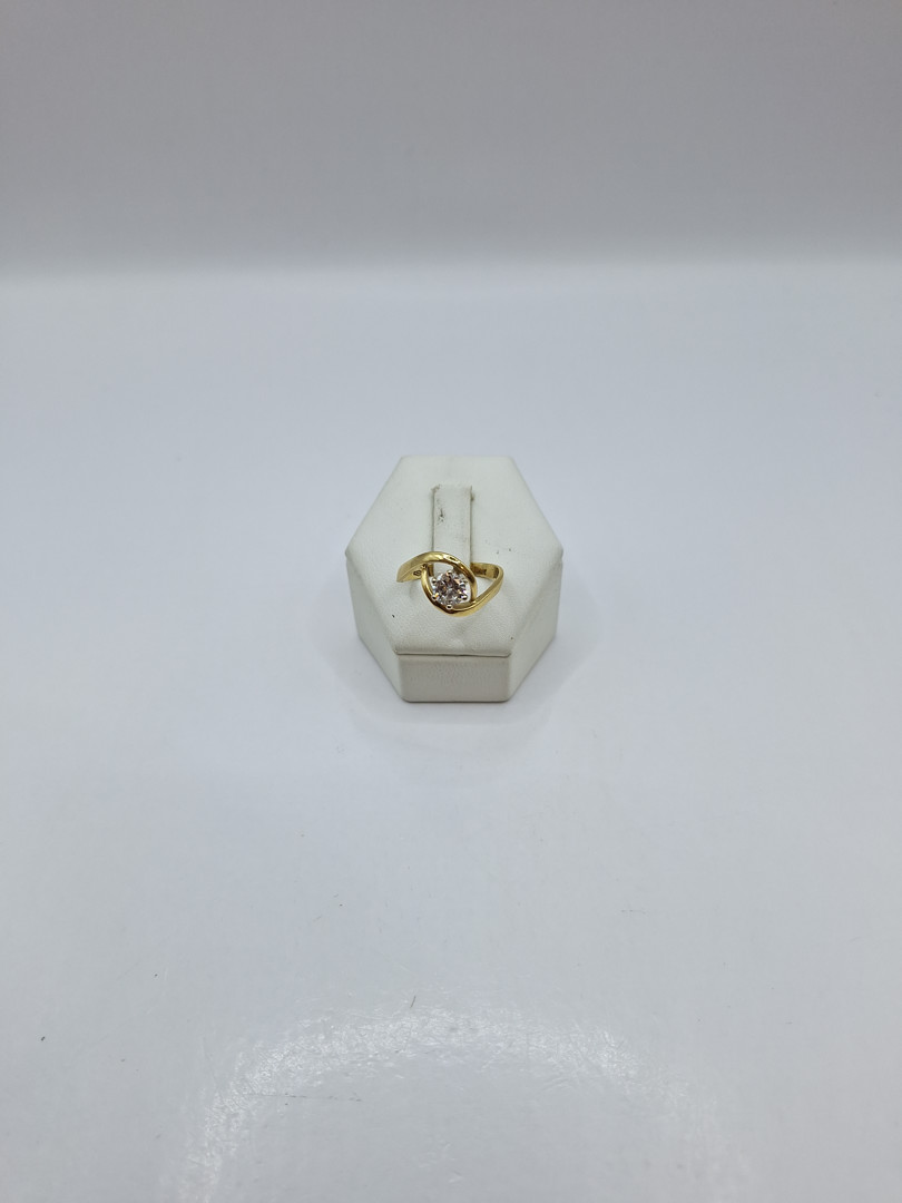 Anello oro diamante