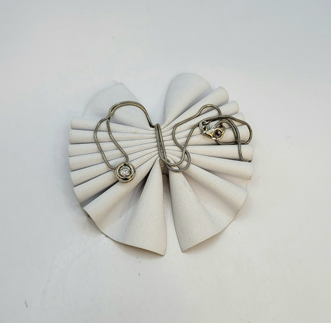 Collana oro diamante