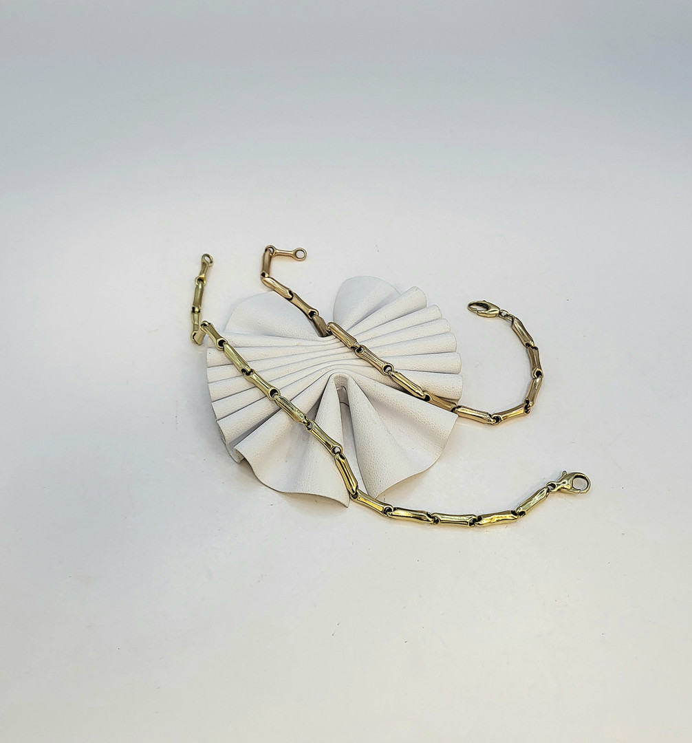 Due bracciali a firma Chimento oro
