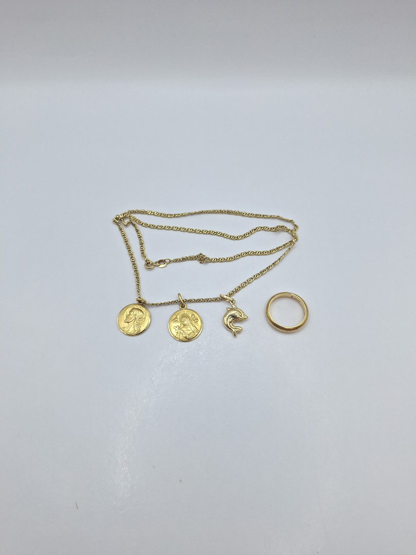 Vari oggetti oro 