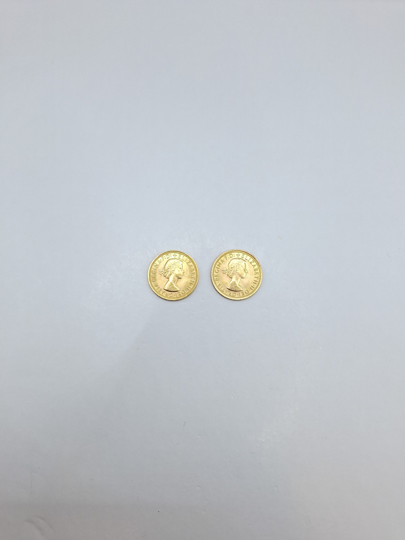Due sterline oro 