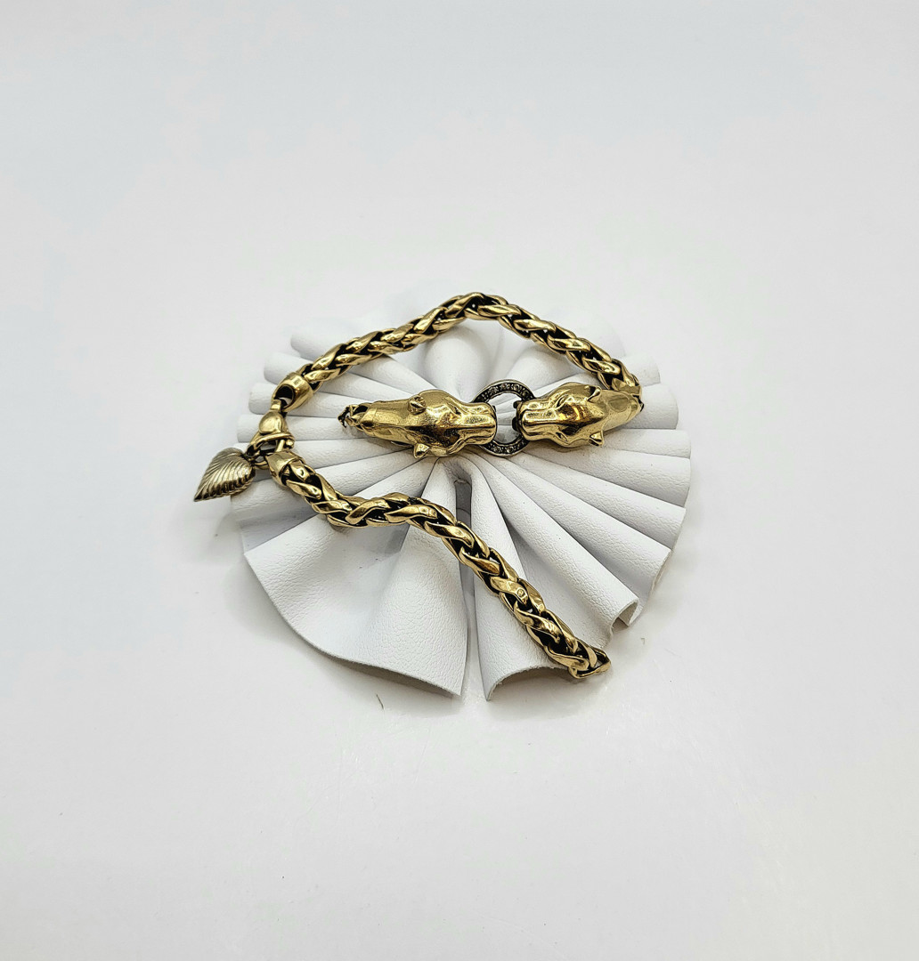 Bracciale e ciondolo oro