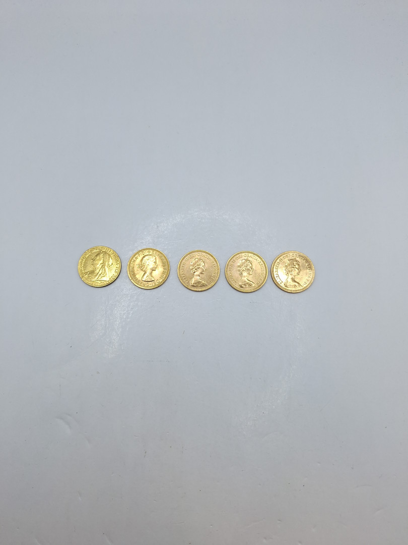 Cinque sterline oro 