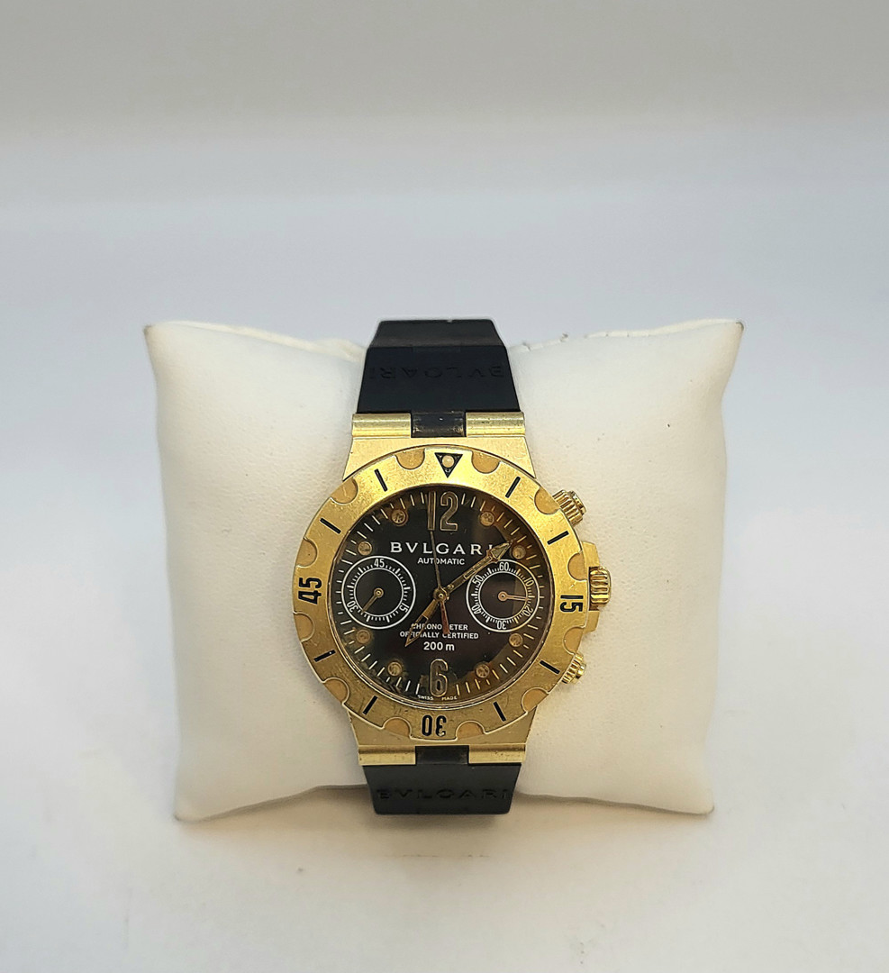Cronografo Bulgari oro 