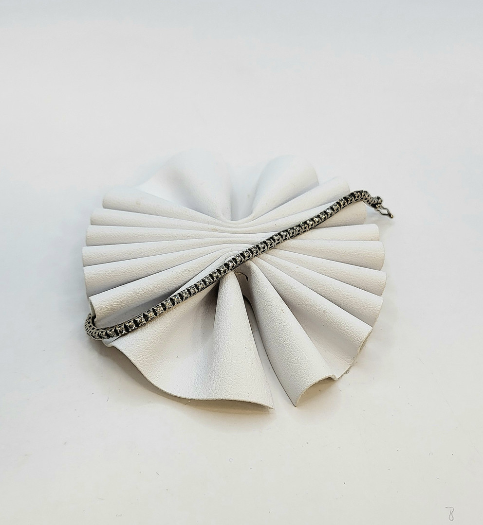 Bracciale oro diamantini