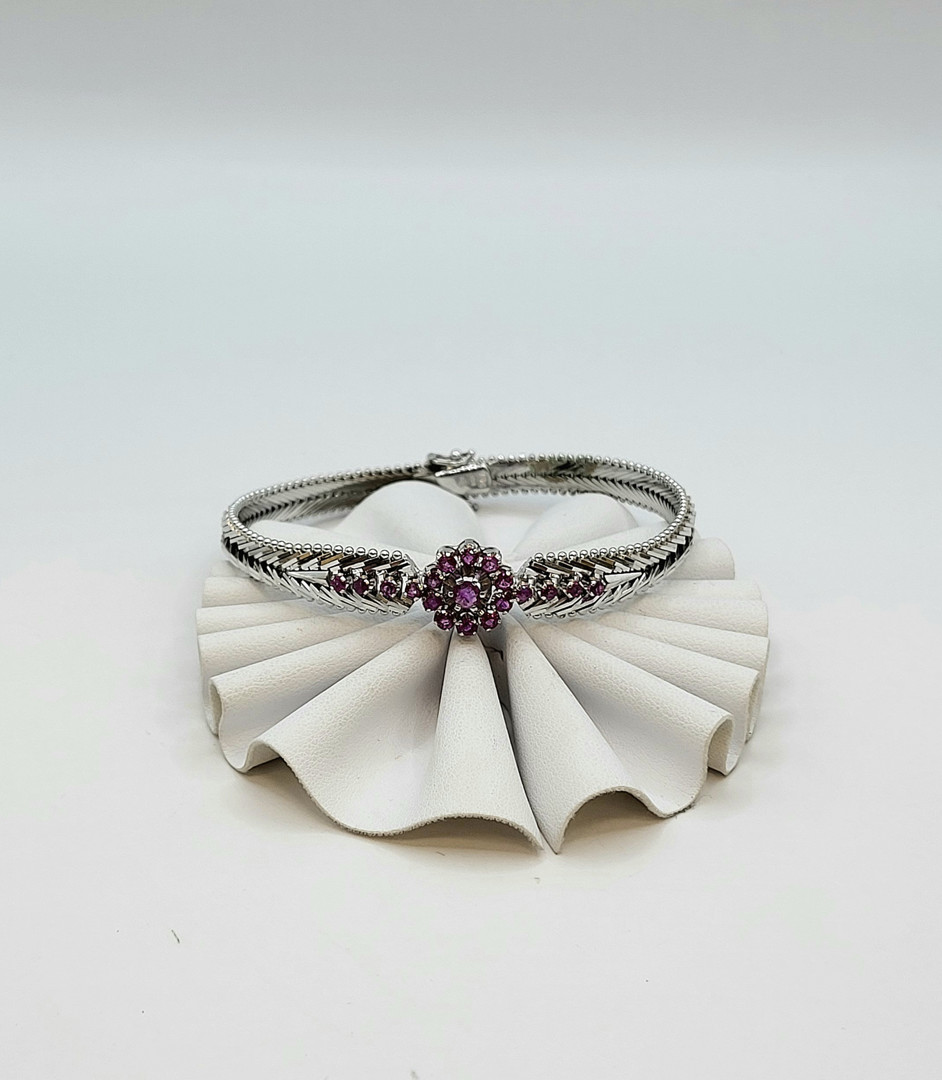 Bracciale oro pietre