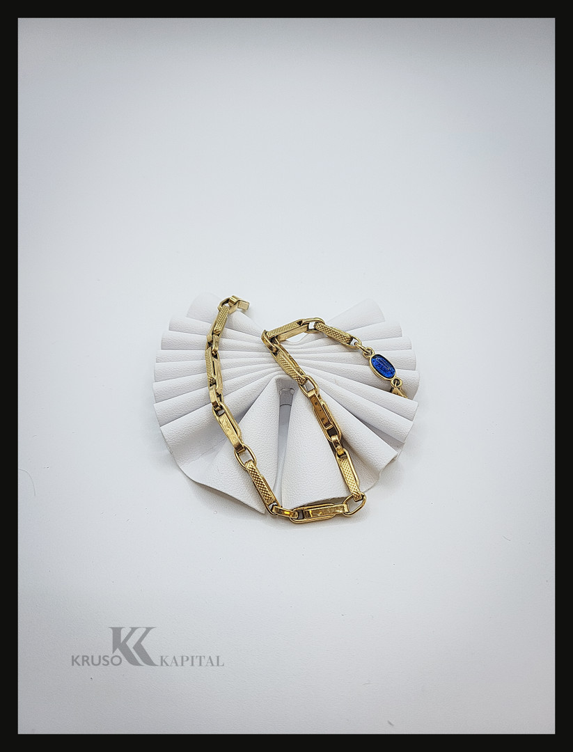 Bracciale oro pietra