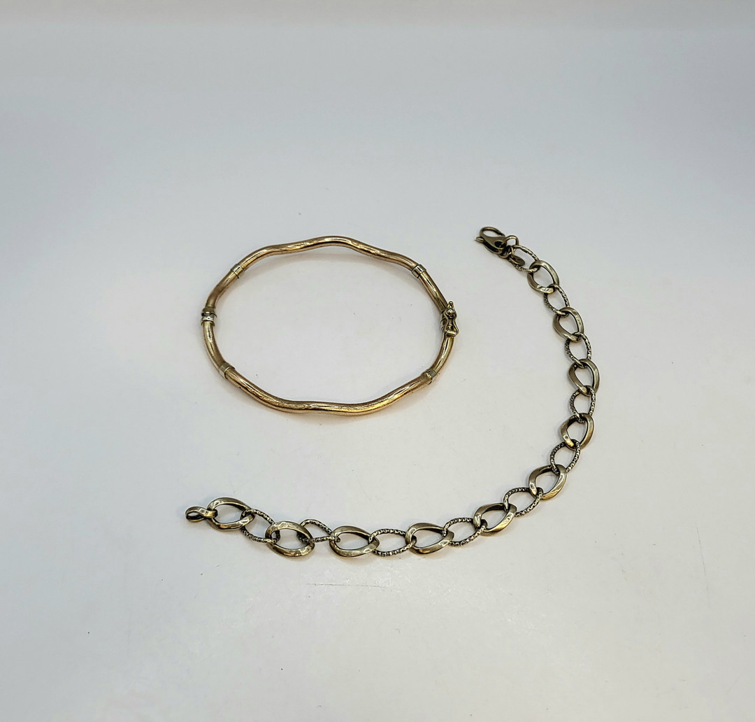 Due bracciali oro