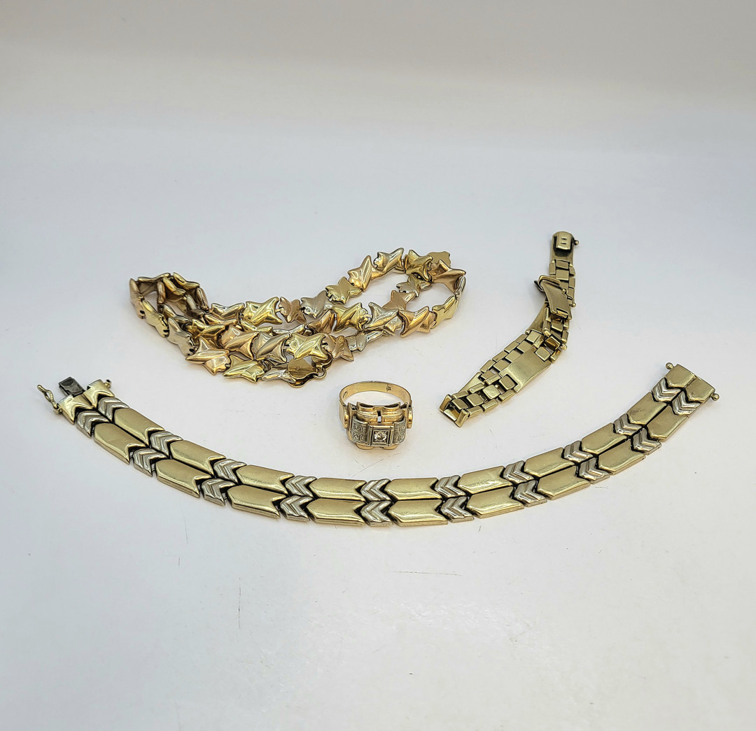 Vari oggetti oro diamante 