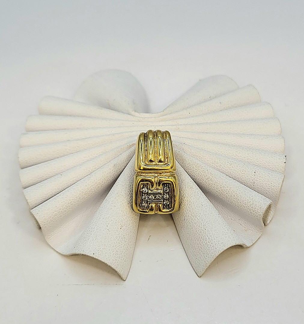 Orecchino oro pietre