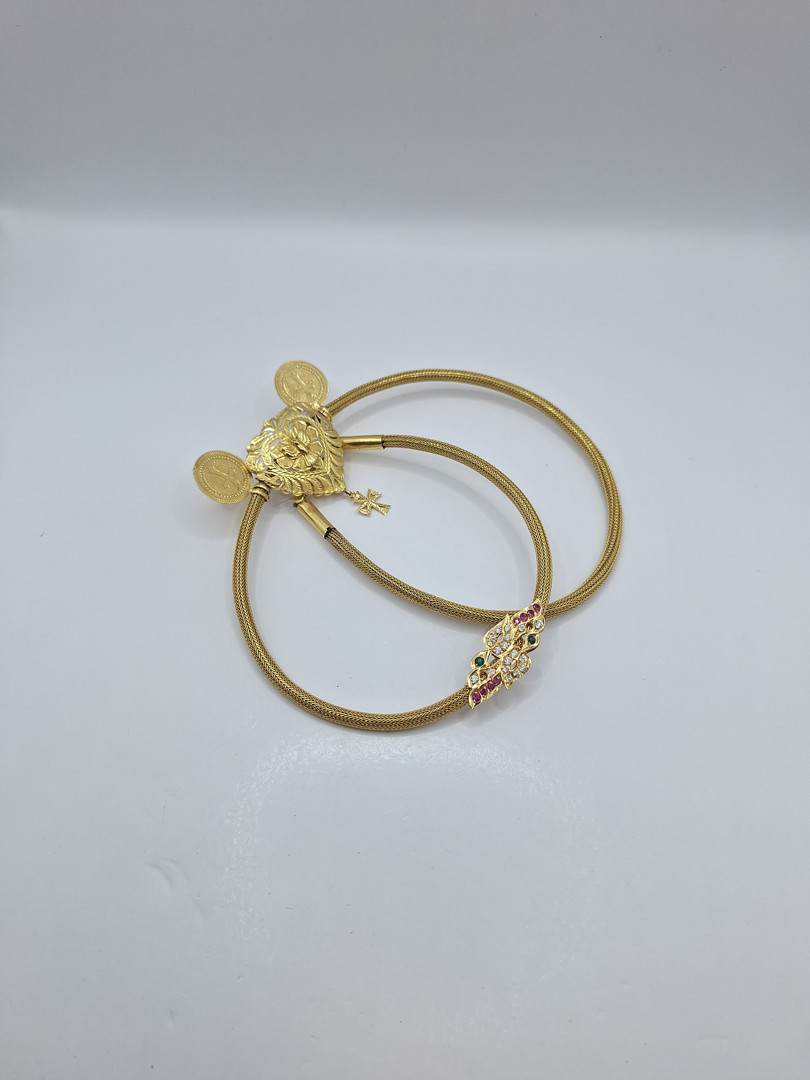Collana oro pietre